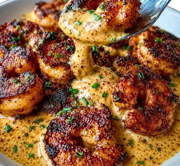 Plate of baked coconut shrimp served with sweet chili mayo dip