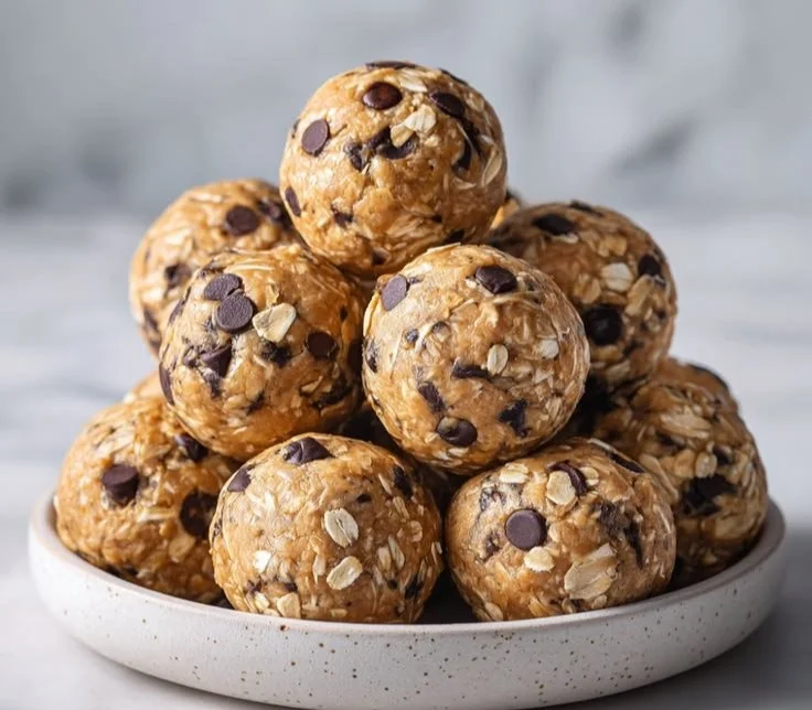 Healthy cream cheese protein balls for a nutritious snack option.