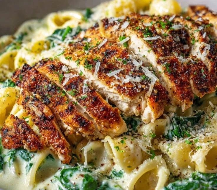 Garlic Parmesan Pasta Bowls loaded with cheese and garlic comfort food