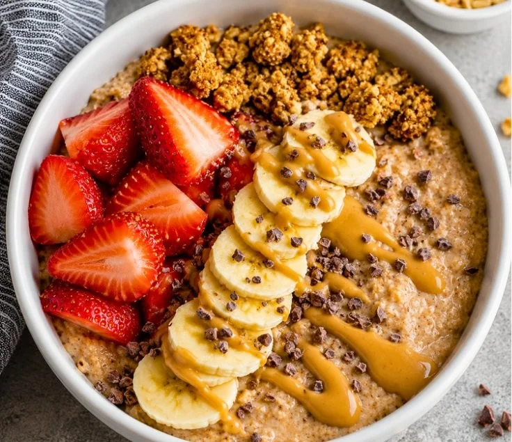 Delicious Minute Chocolate Peanut Butter Protein Yogurt Bowl for a nutritious breakfast
